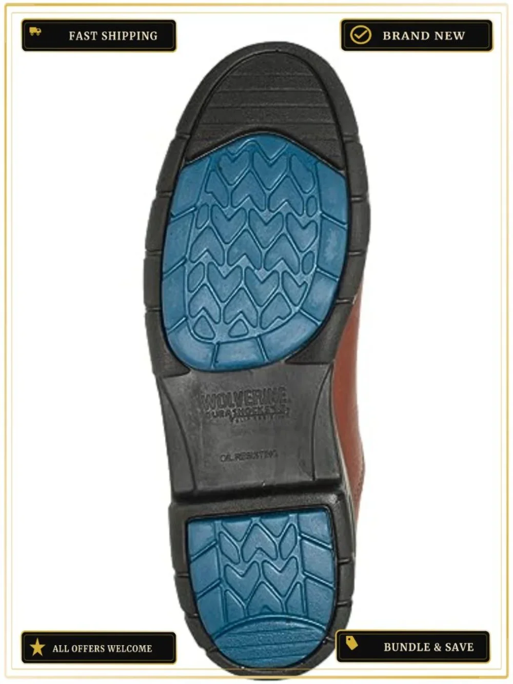 Men's Leather Steel Toe Work Boots